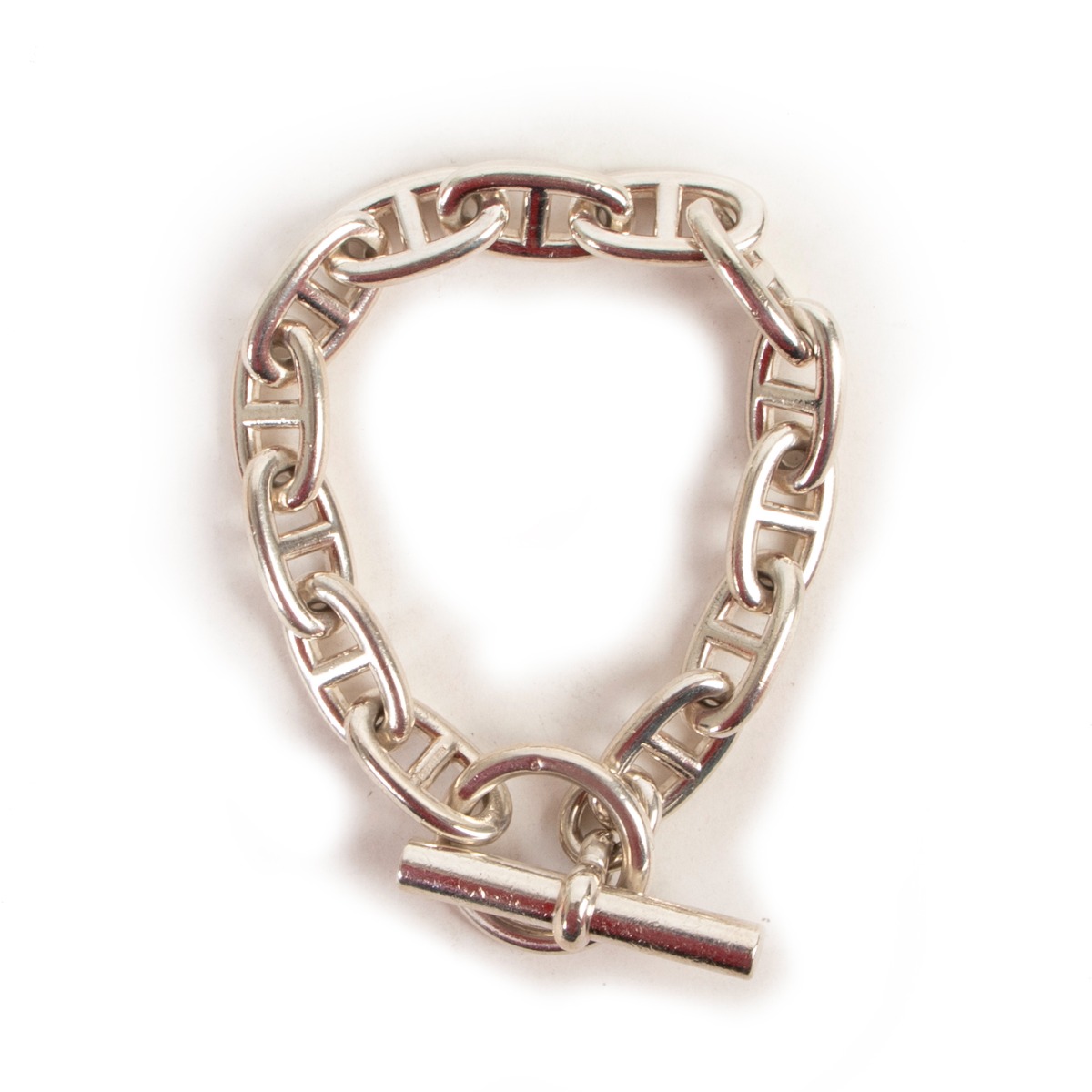 アクセサリー HERMES - vintage chaine d'ancre bracelet Vintage Chaine D'Ancre Toggle Bracelet by Hermes