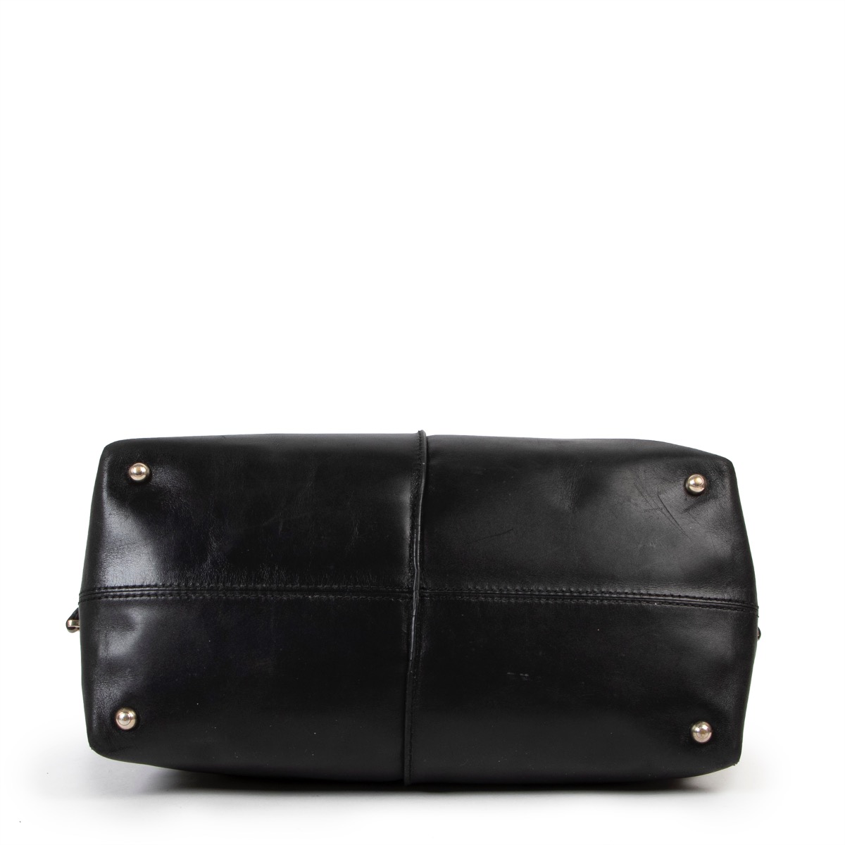 ショルダーバッグ・ポシェット TOD`S BAULETTO SACCA GRAINED LEATHER BAG Woman TWO-TONE Bauletto Bag in Leather Medium