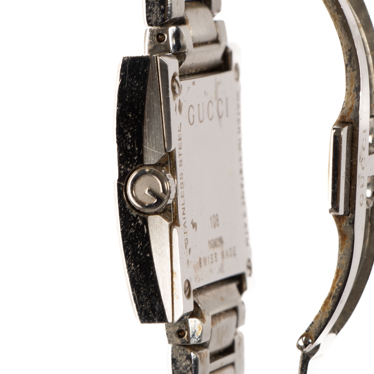 Gucci Steel 108 Watch ○ Labellov ○ Buy and Sell Authentic Luxury