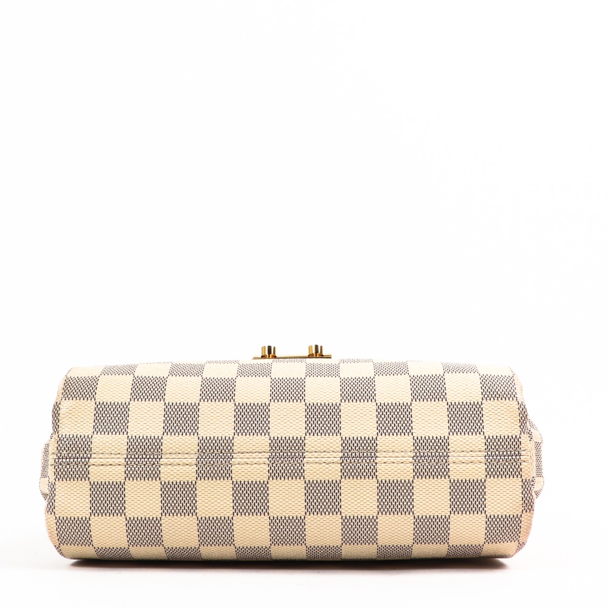 LOUIS VUITTON ルイヴィトン DAMIER AZUR Louis Vuitton Croisette Damier Azur Canvas Top Handle Bag