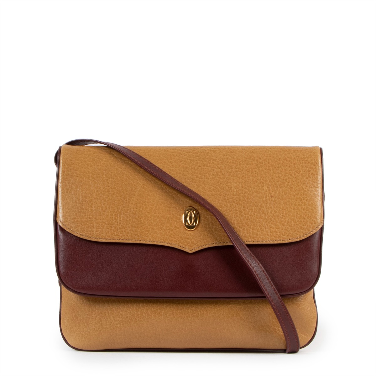 直営店【Cartier】Cartier Losange クロスボディバック CRL1002551 - Shoulder bag, Cartier Losange - Khaki textured