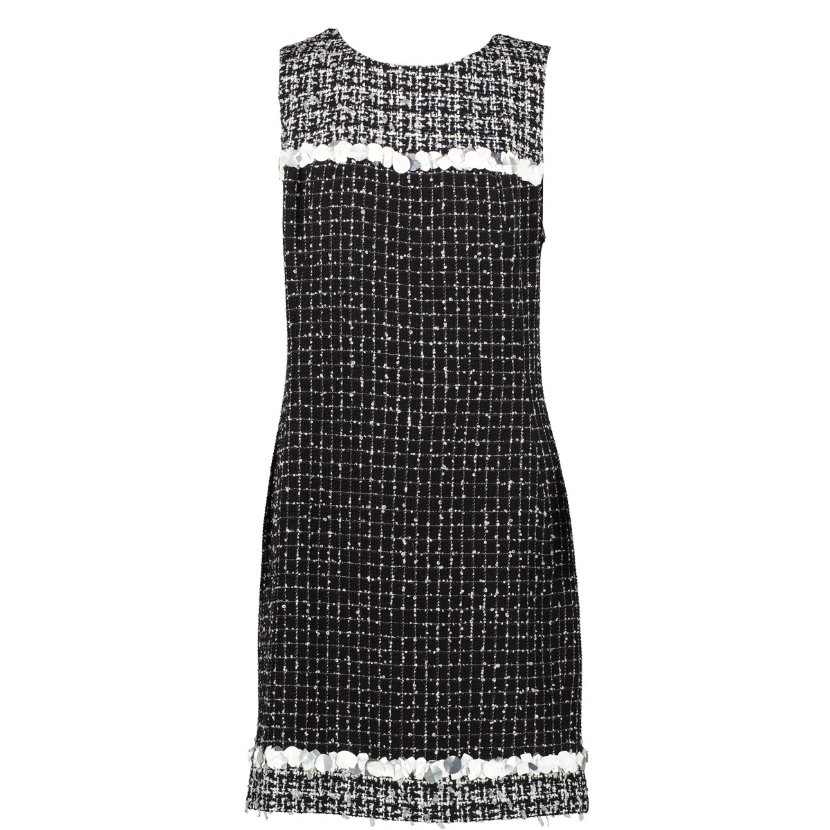 L’aubeblanc Tweed Wrap Dress Black LEHHO-CARLA-SUMMER-TWEED-