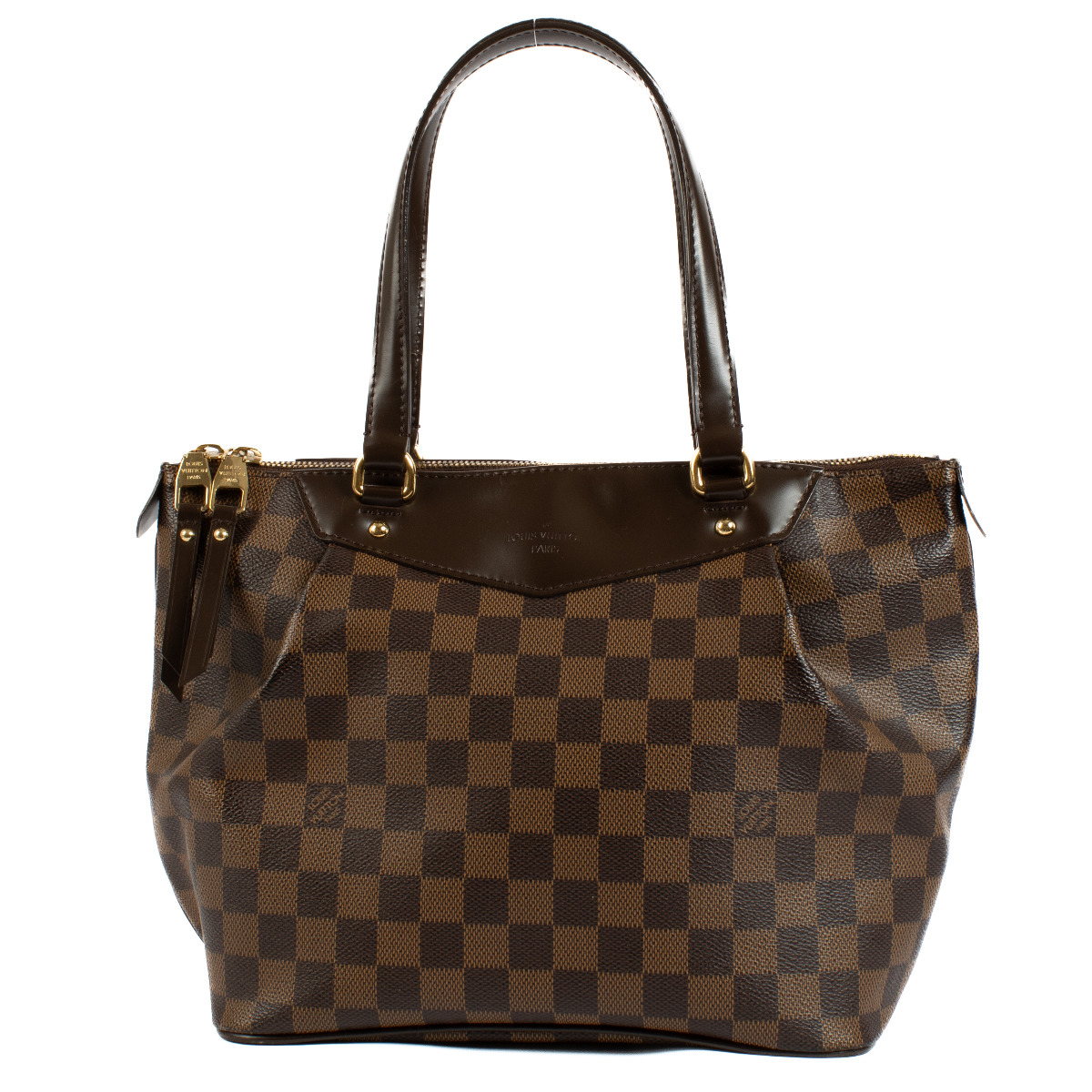 Louis Vuitton Damier Ebene Westminster PM Tote Bag