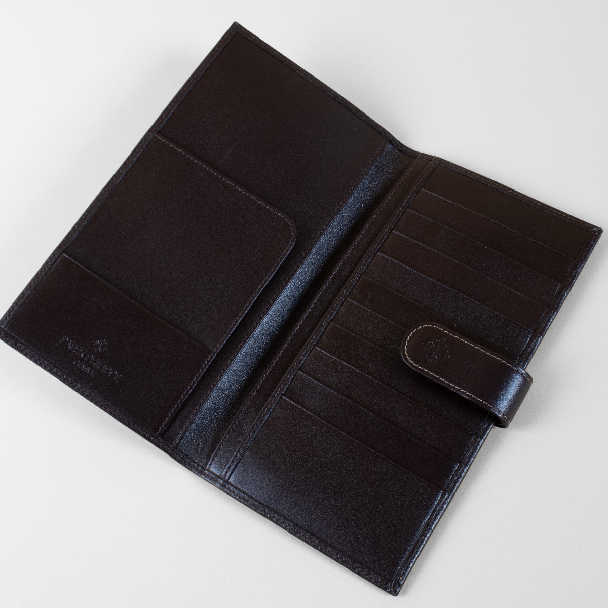 Patek Philippe Brown Leather Wallet ○ Labellov ○ Buy and Sell