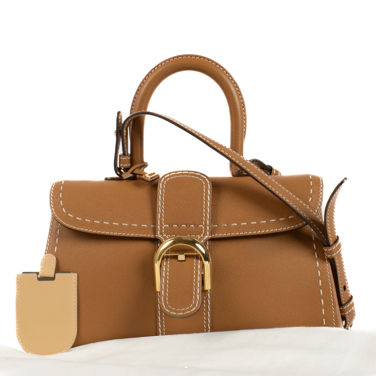 ★Delvaux★Brillant Mini Surpique in Rodeo Calf レザーバッグ ll04185_delvaux_orange_leather