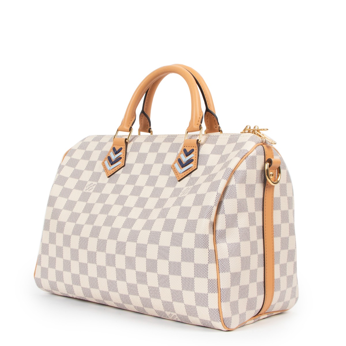 【希少】 LOUIS VUITTON Damier Azur Speedy Bandouliere 30 Louis Vuitton Damier Azur Bandouliere Speedy 30 – Urban