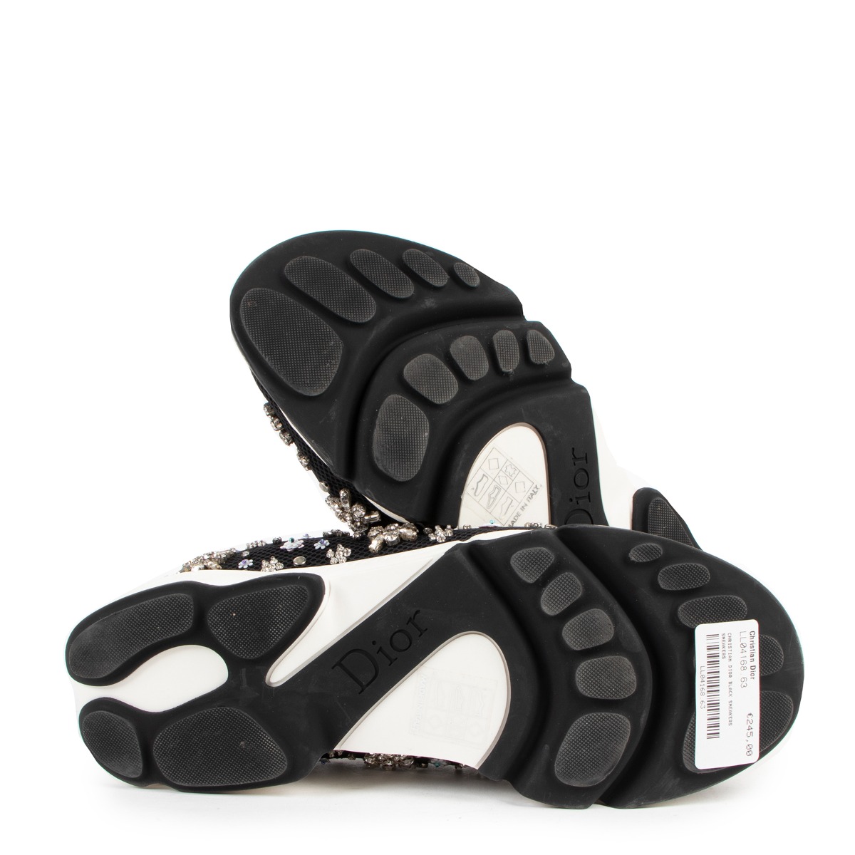 クリスチャンディオール Dior QUAKE 22AW レザー ミュール 38