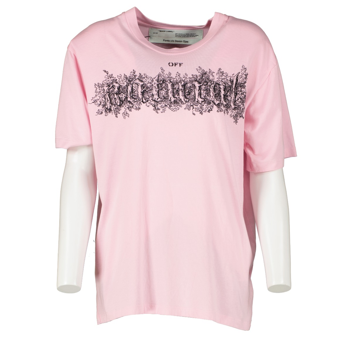 Off white pink on sale shirt