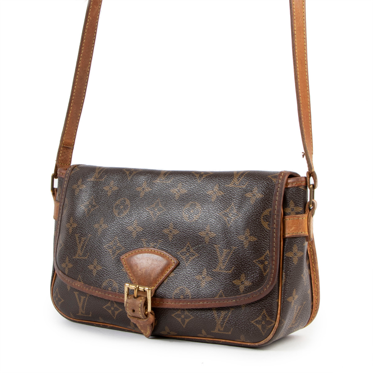 Louis Vuitton Sologne Crossbody Shoulder Bag Purse Monogram M42250 TH0065  78733