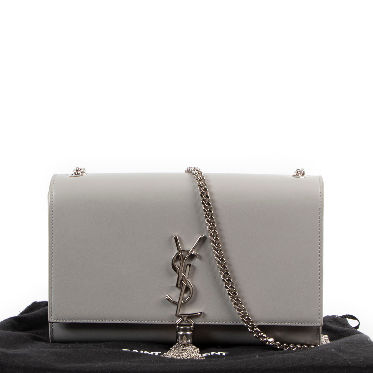 Ysl grey tassel bag cheap