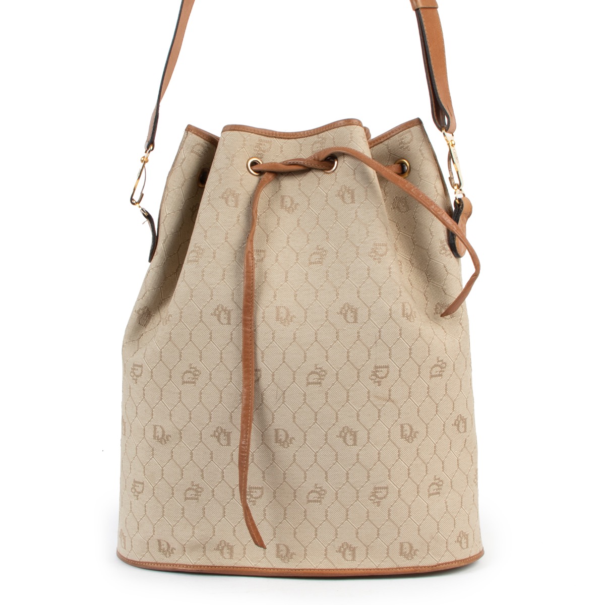 Dior canvas bucket bag store