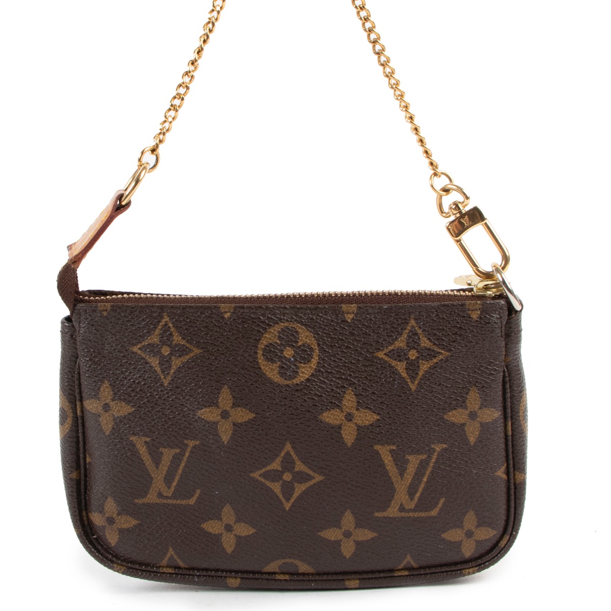 Louis vuitton mini pochette monogram on sale