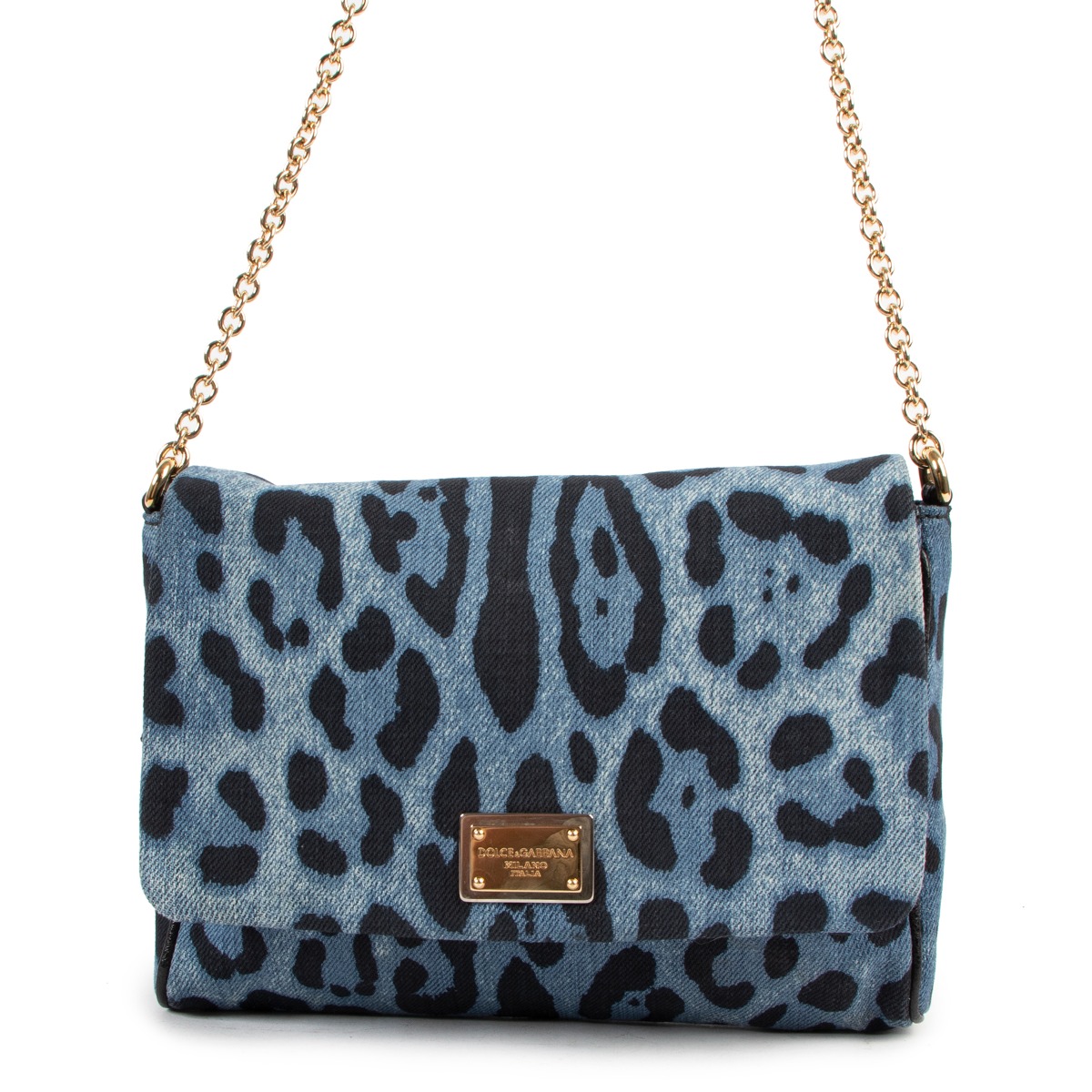 バッグ DOLCE&GABBANA ll04258_d_g_blue_leopard_shoul