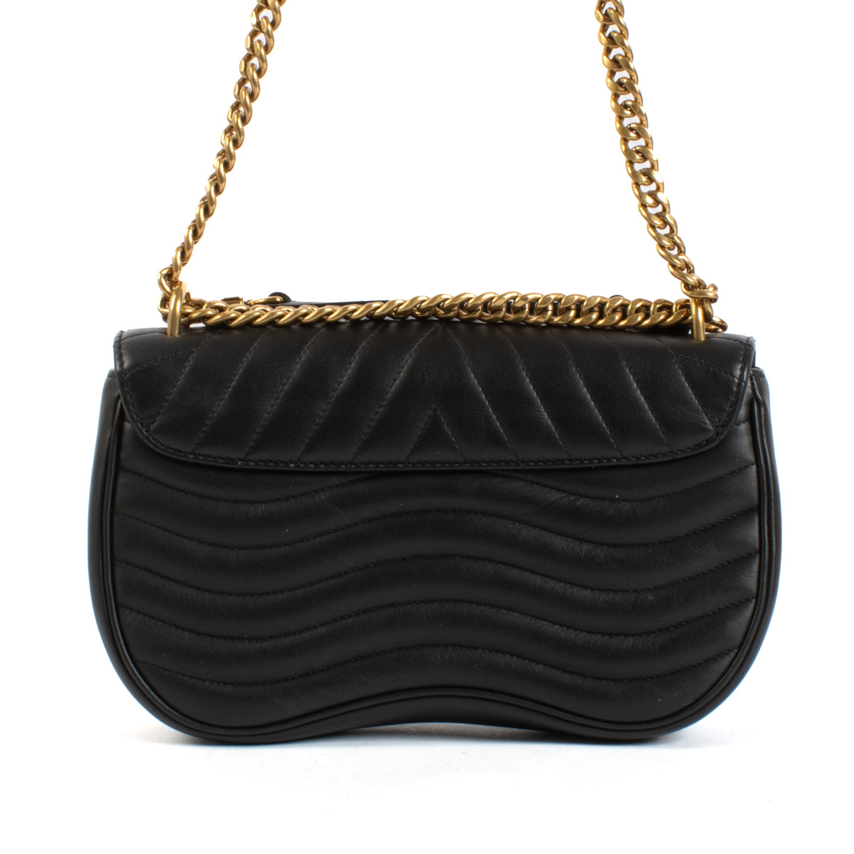 Louis Vuitton Black New Wave MM Chain Bag ○ Labellov ○ Buy Louis Vuitton Black New Wave MM Chain Bag ○ Labellov ○ Buy