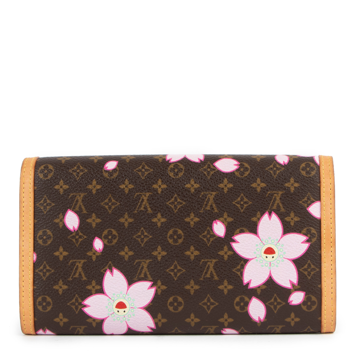 Louis Vuitton Murakami Flowers Monogram GM Takashi Wallet LV-0813N-0002