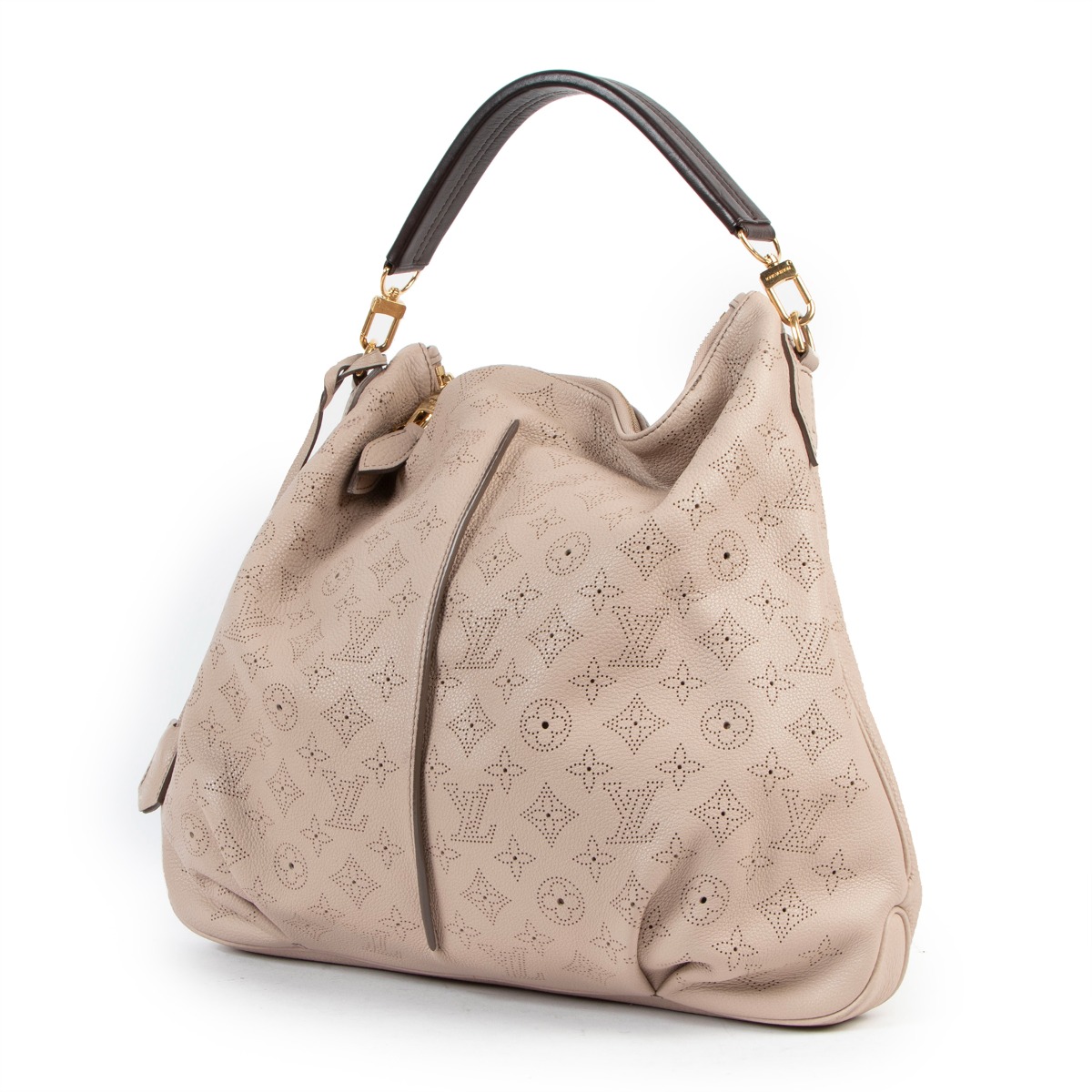 Louis Vuitton Pink Mahina Selene MM Perforated Monogram Louis Vuitton Pink Mahina Selene MM Perforated Monogram
