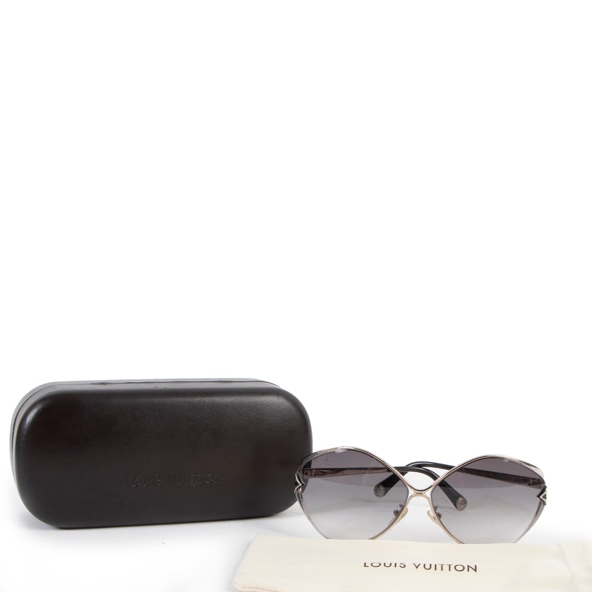 Sunglasses Louis Vuitton Black in Metal - 33415144