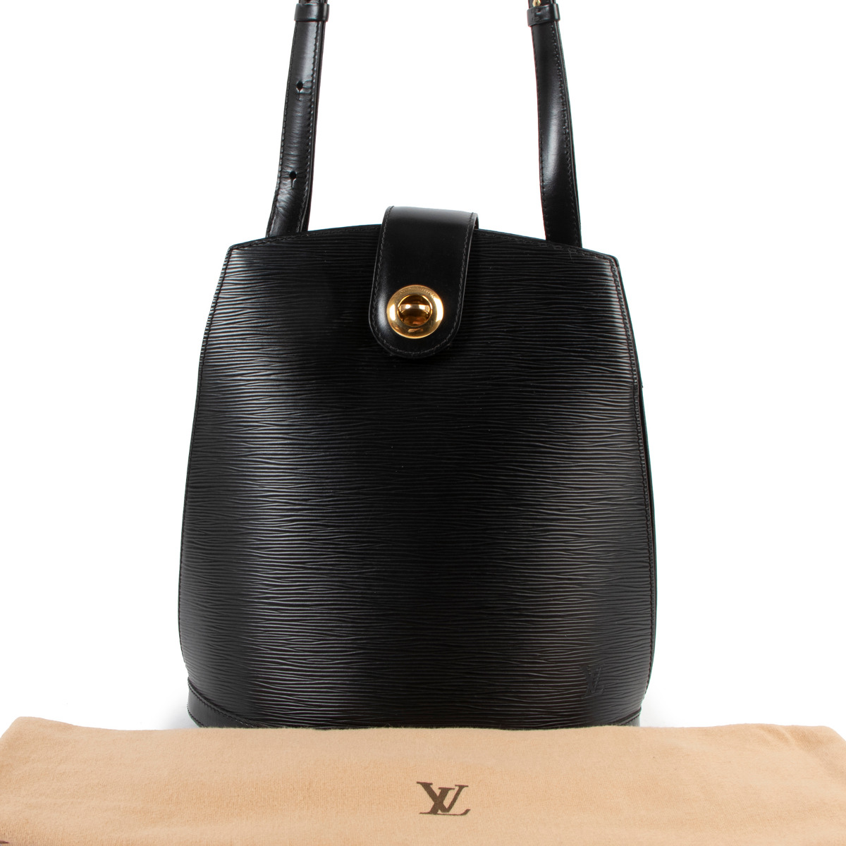 Louis Vuitton Black Epi Nocturne GM Leather ref.199623 - Joli Closet
