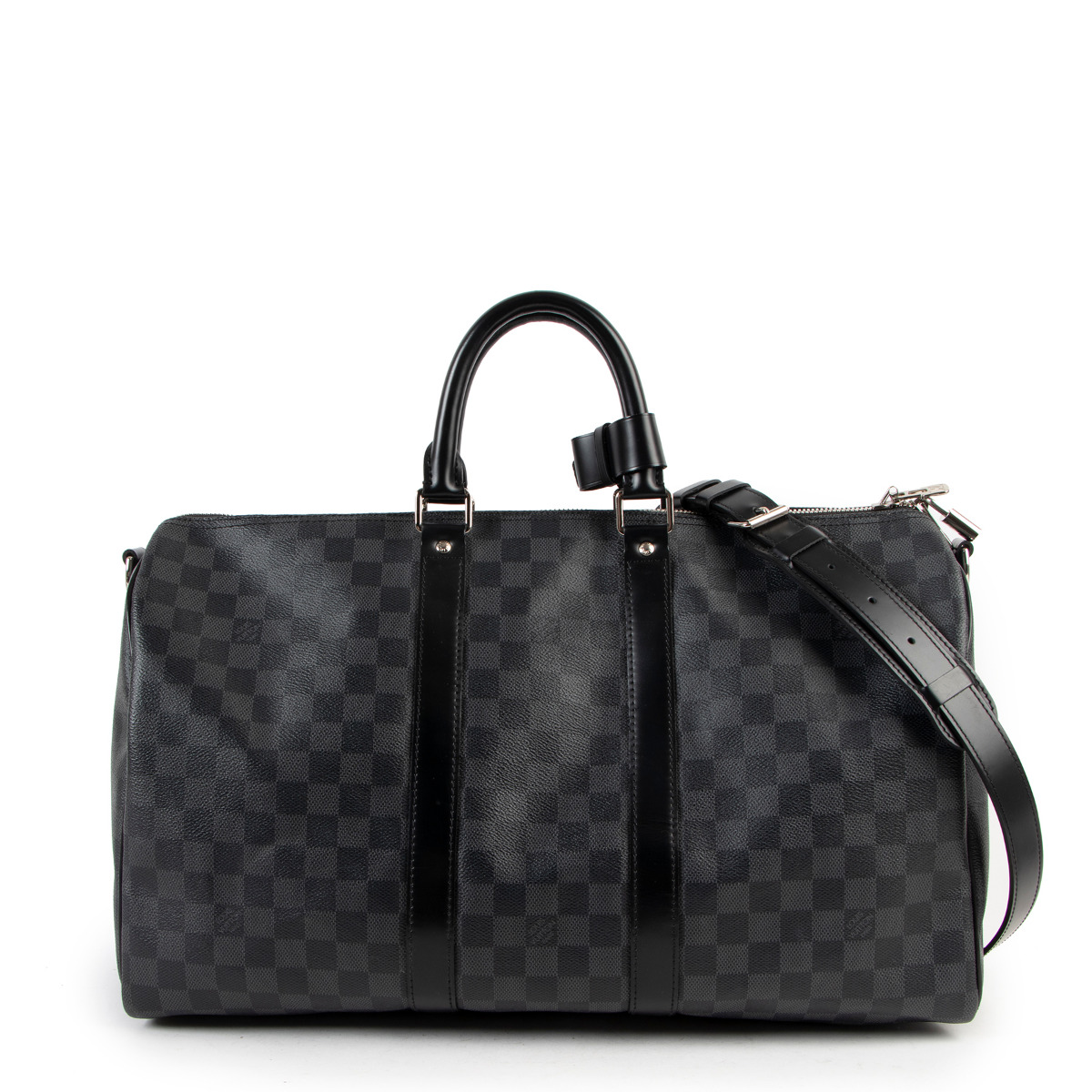 LOUIS VUITTON N41144 Keepall Bandouliere 55 Damier Infini Boston