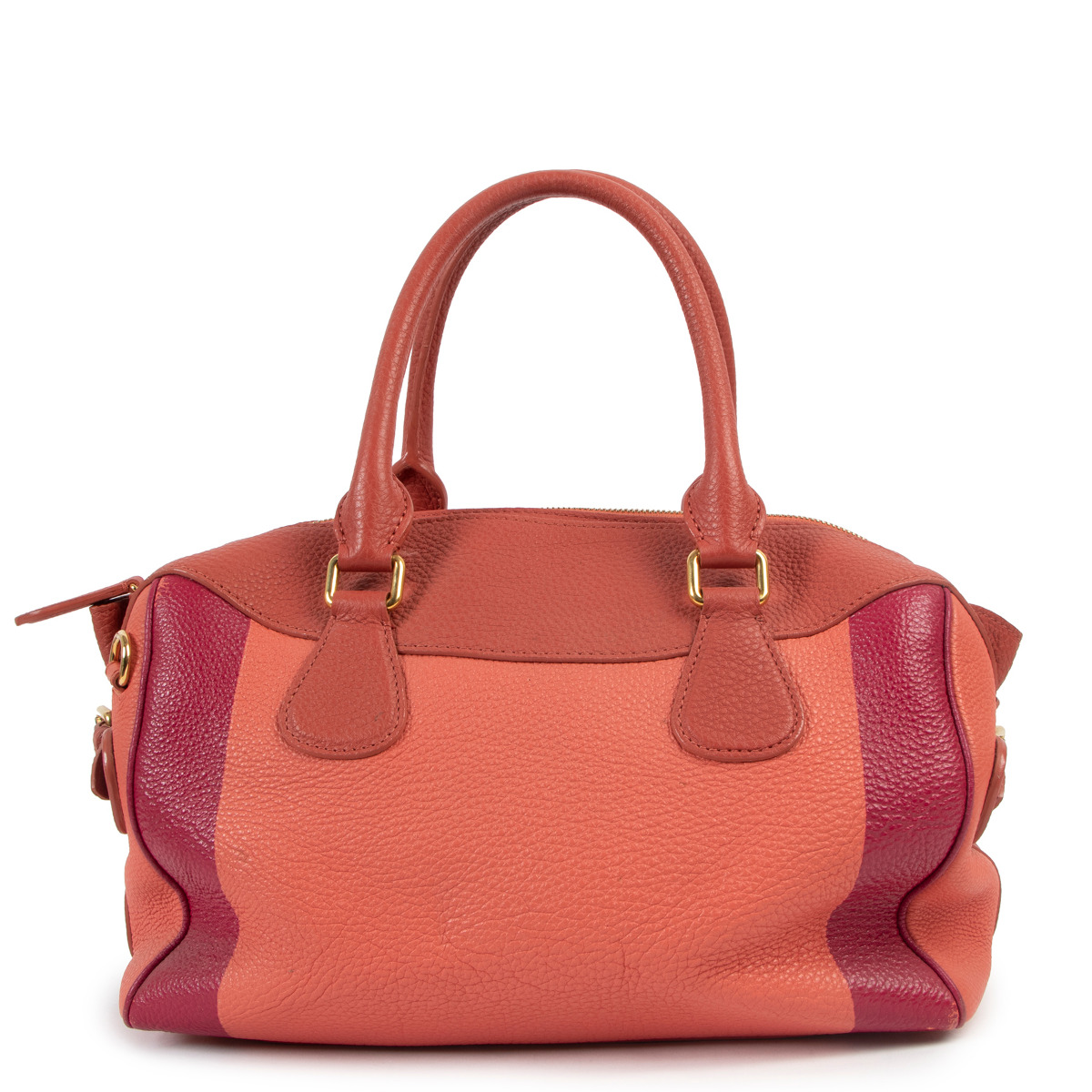 Burberry Prorsum Bee Hand Painted Pink Leather Mini Tote Bag Labellov Buy and Sell Authentic Luxury
