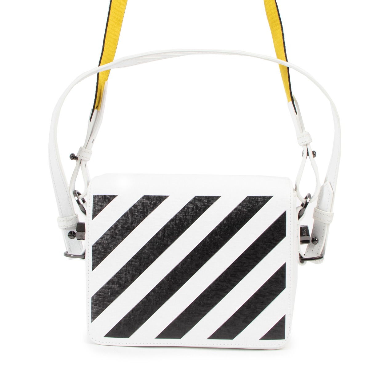 Off white binder clip purse shop