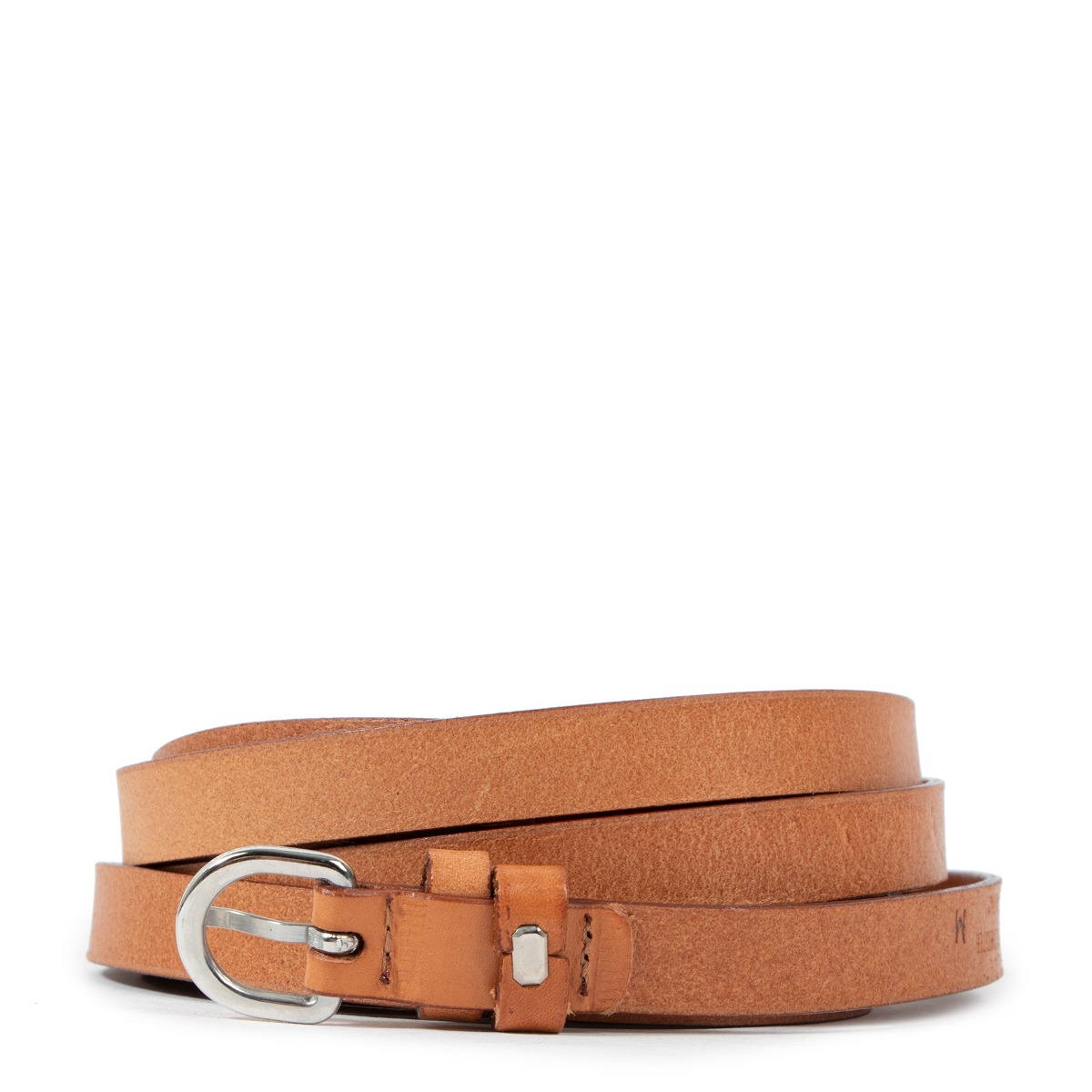 Ann Demeulemeester Dolores Camel Leather Belt ○ Labellov ○ Buy