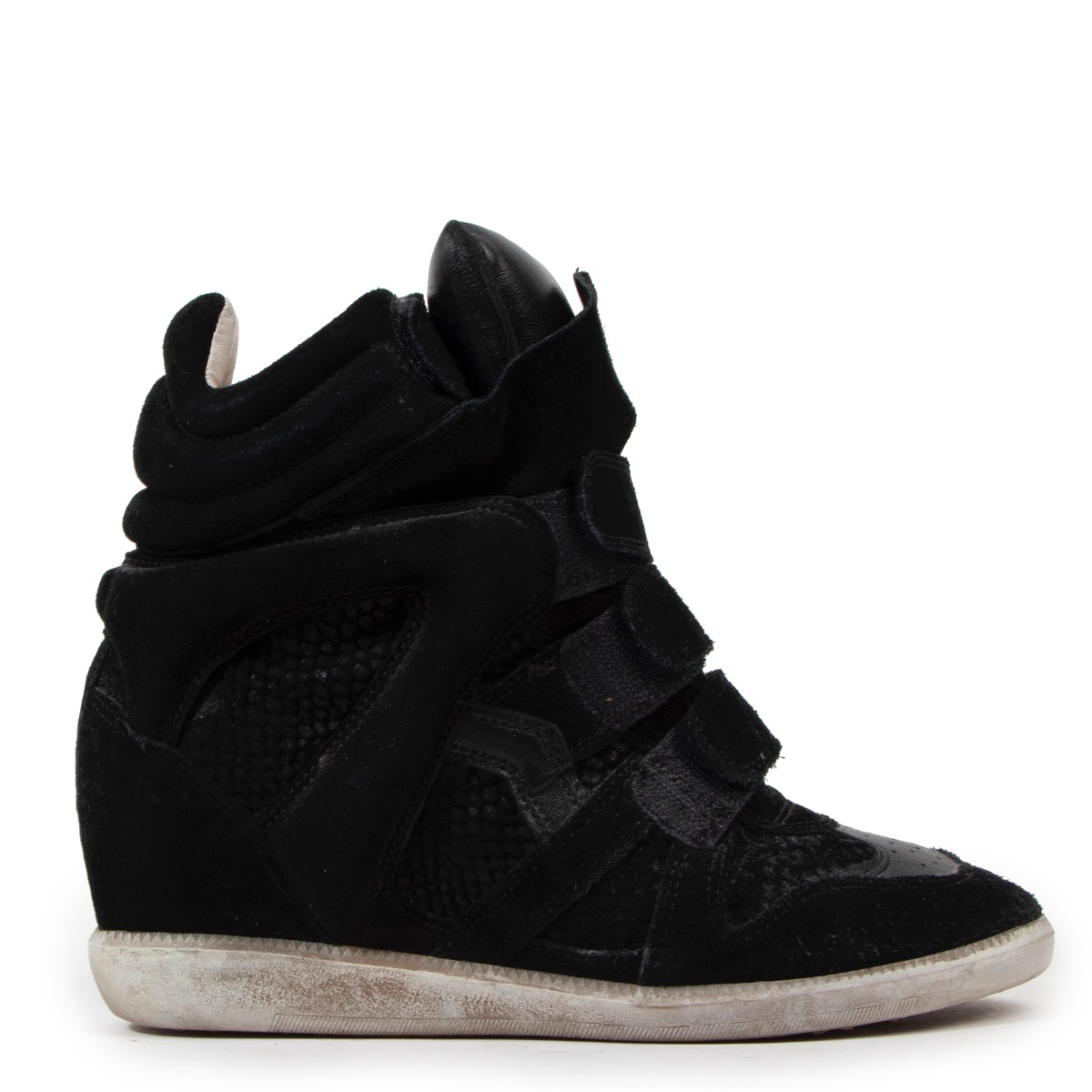 Isabel Marant Etoile Black Suede Bekett Sneakers Size 37 Labellov Buy and Sell Authentic Luxury