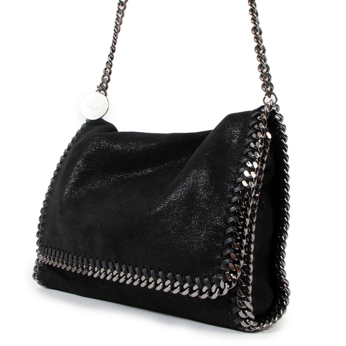 Stella McCartney Black Falabella Crossbody Bag ○ Labellov