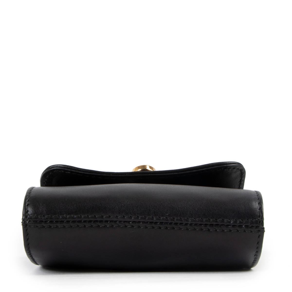 Salvatore Ferragamo Limited Edition Black Leather Mini