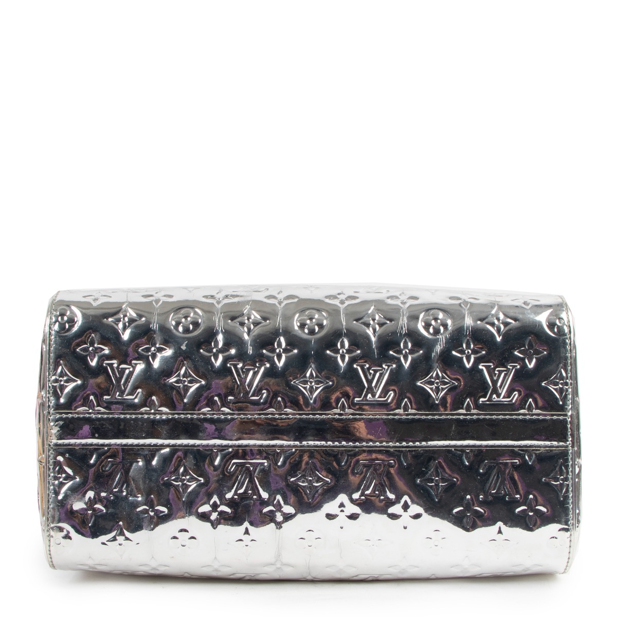 大人も着やすいシンプルファッション Silver Edition Limited Vuitton Louis Monogram Speedy Miroir 小物