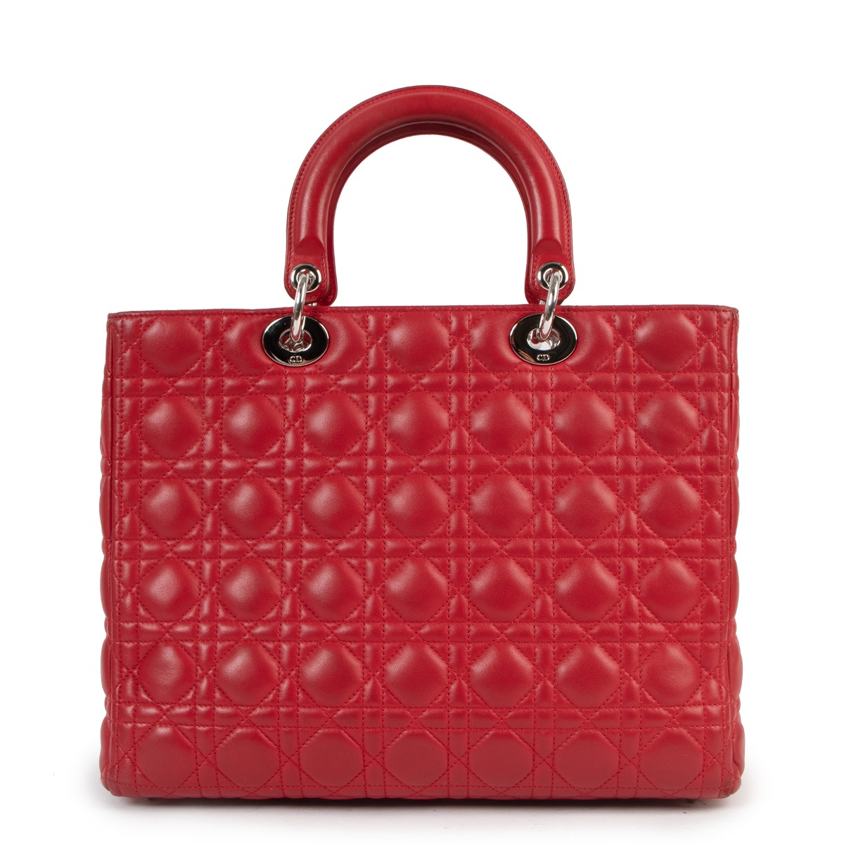 Large lady dior lambskin bag outlet
