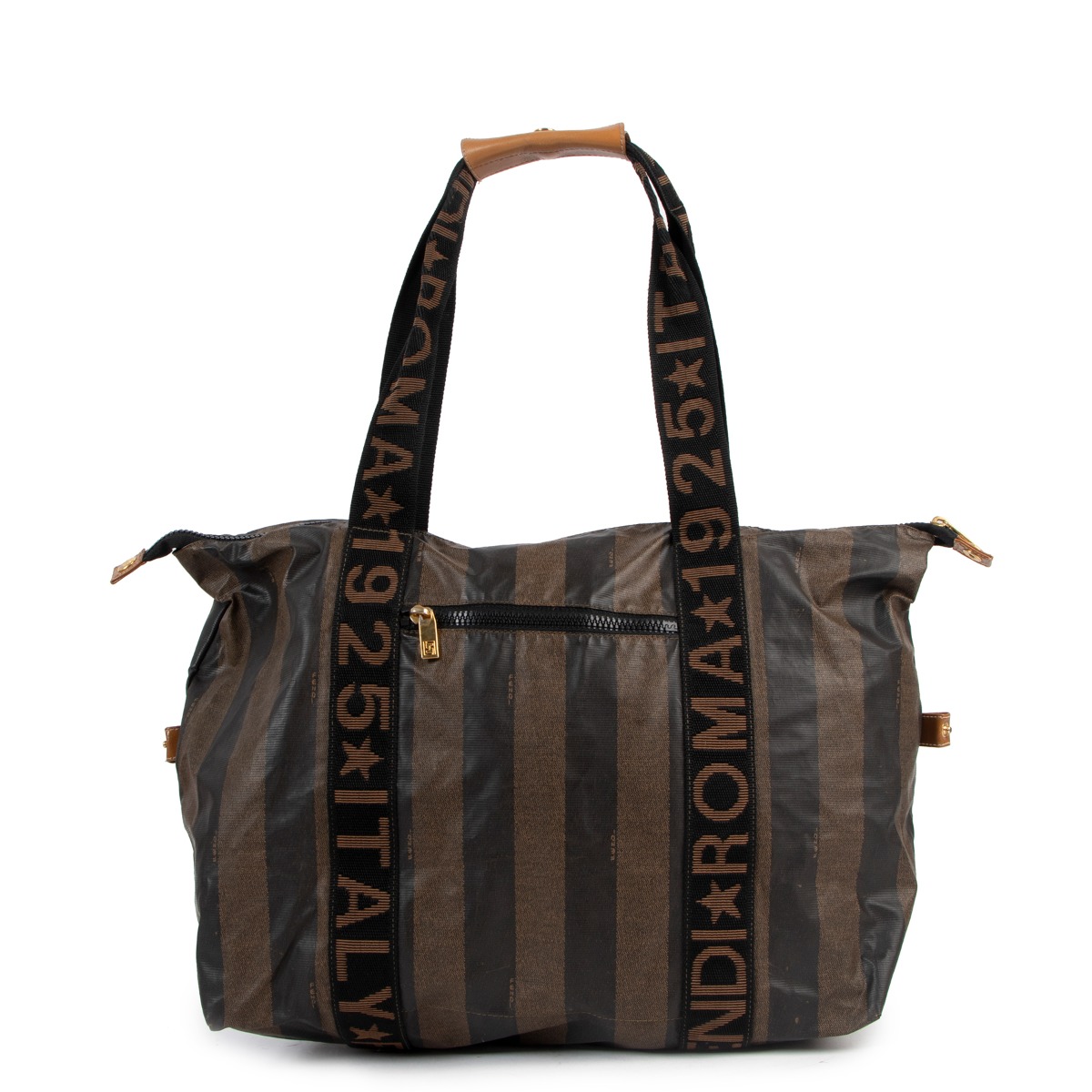 【FENDI】1925 ITALY ROMA ロゴ ショルダーストラップ 収納袋 FENDI】1925 ITALY ROMA ロゴ ショルダーストラップ 収納袋