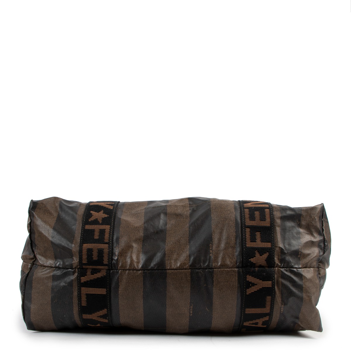 FENDI　綿毛布　グレー　ITALY 1925 ll04691_fendi_brown_shoulder_b