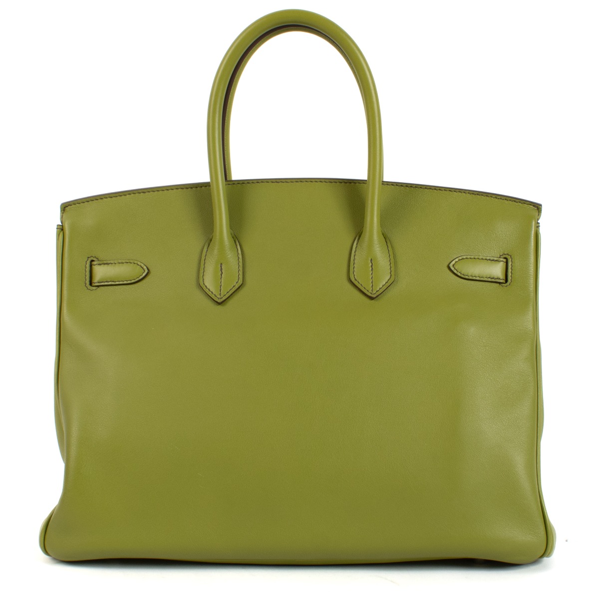Hermès Birkin 35 Vert Anis Swift PHW ○ Labellov ○ Buy and