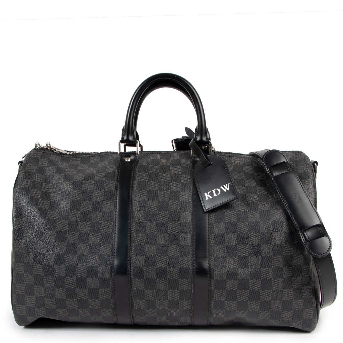 Louis Vuitton Keepall Bandoulière 45 Damier Graphite Canvas
