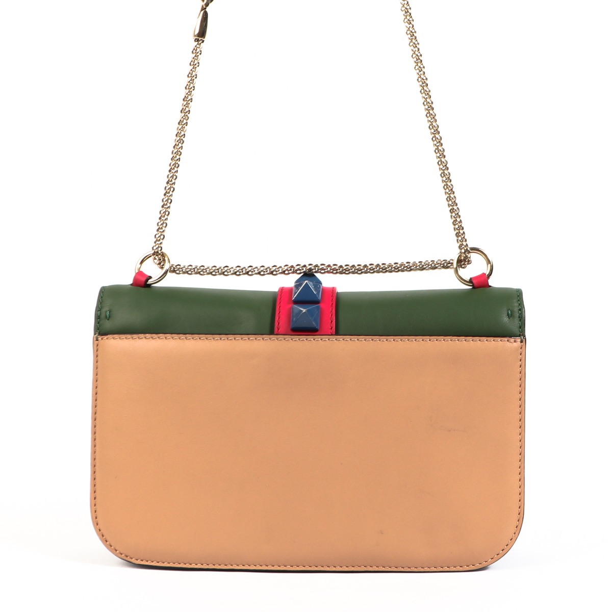 Valentino Garavani Multicolor Medium Glam Lock Bag