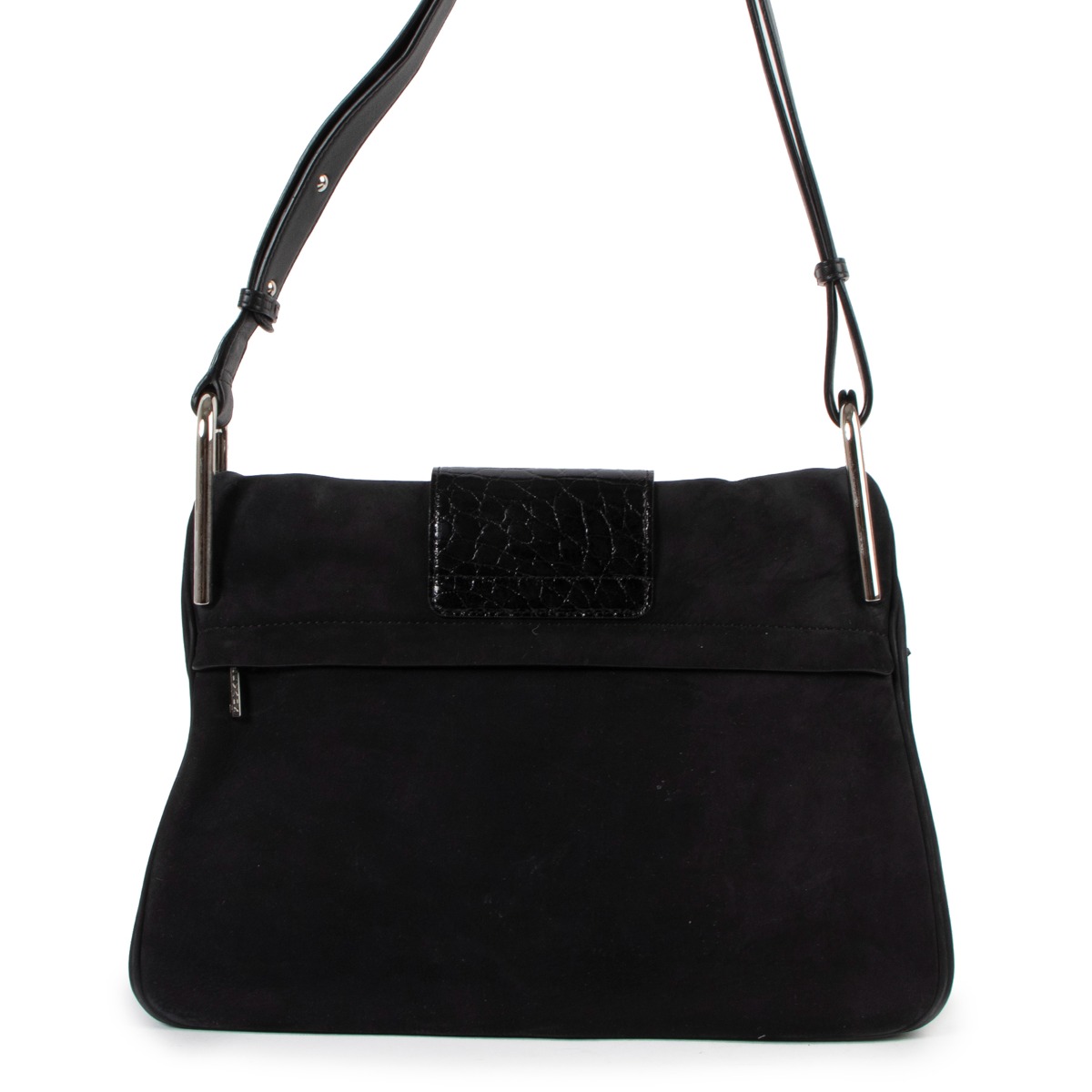 Delvaux Spring/Summer 2016 Givry Nubuck Cheyenne/Alligator