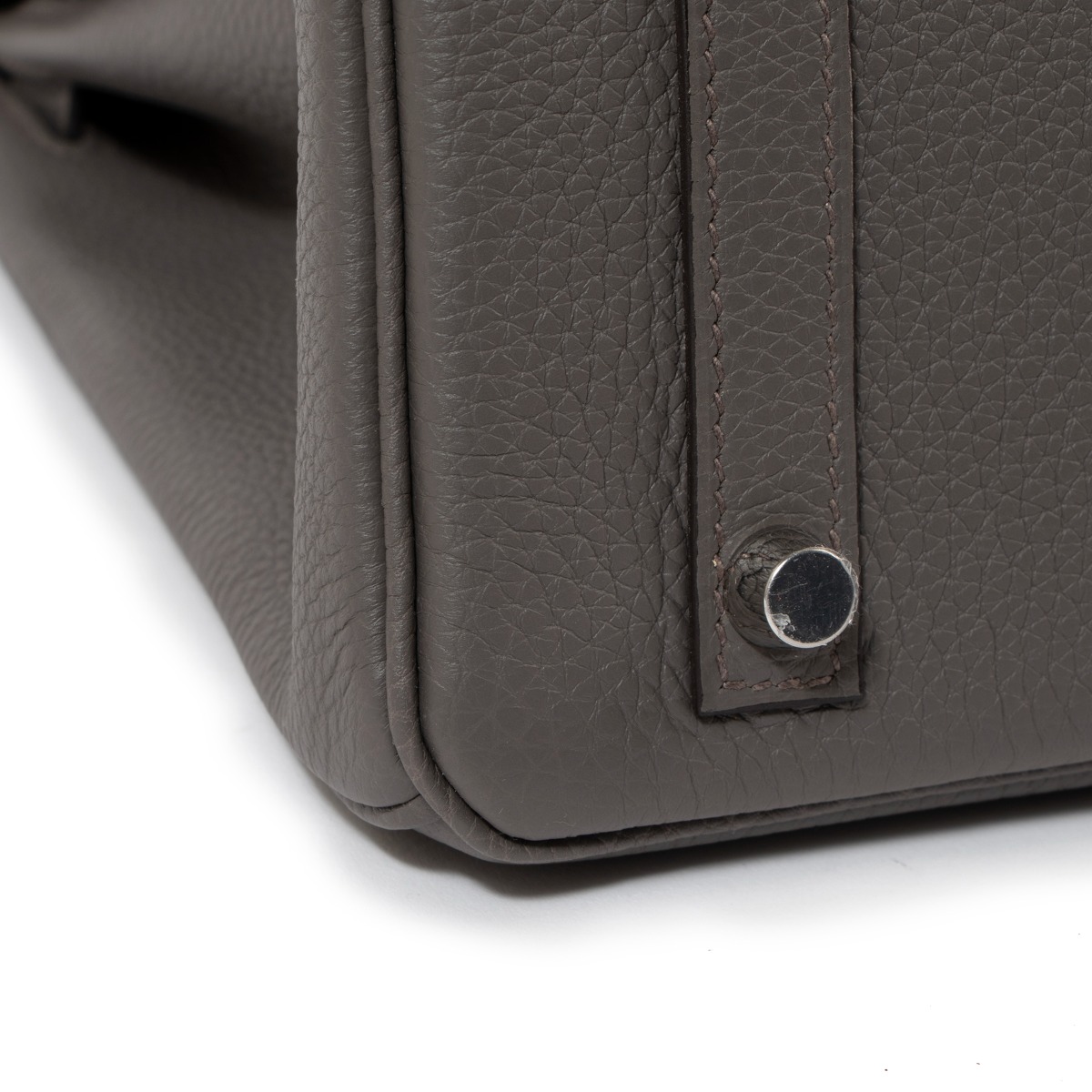 Hermès Etain Togo Birkin 25 Palladium Hardware, 2022 Available For