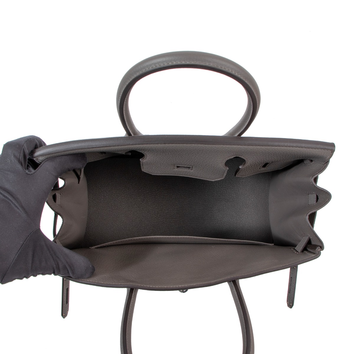 Herm s 2022 Birkin 30 Gris Etain Togo Palladium Hardware