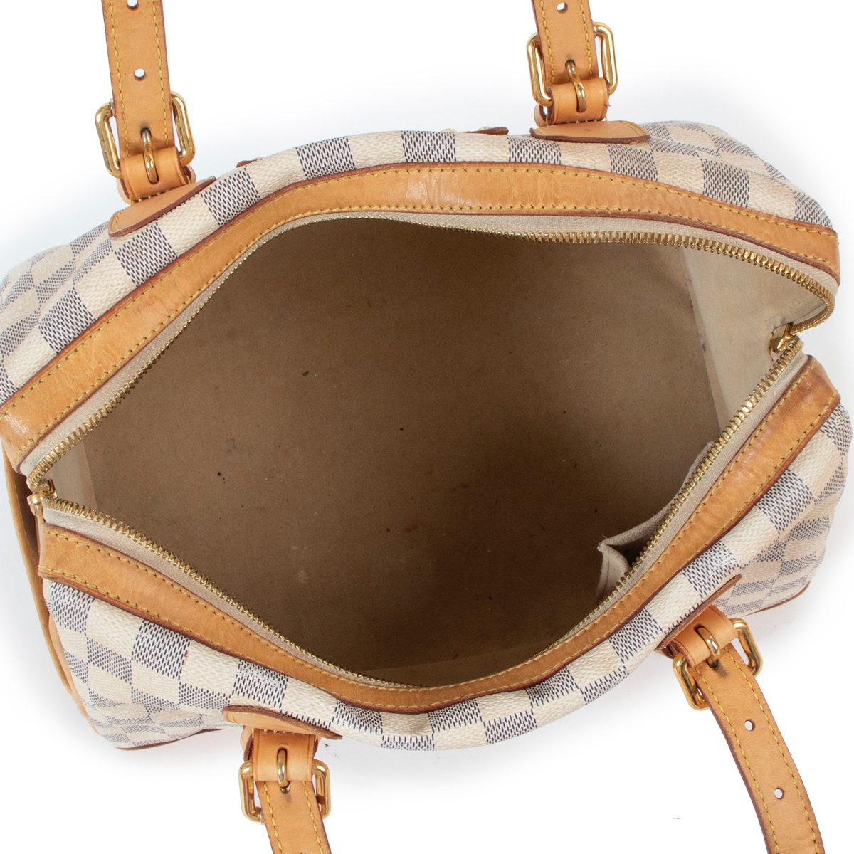 LOUIS VUITTON バークレー Louis Vuitton Azur Damier Canvas Berkeley Bag | Yoogi's Closet