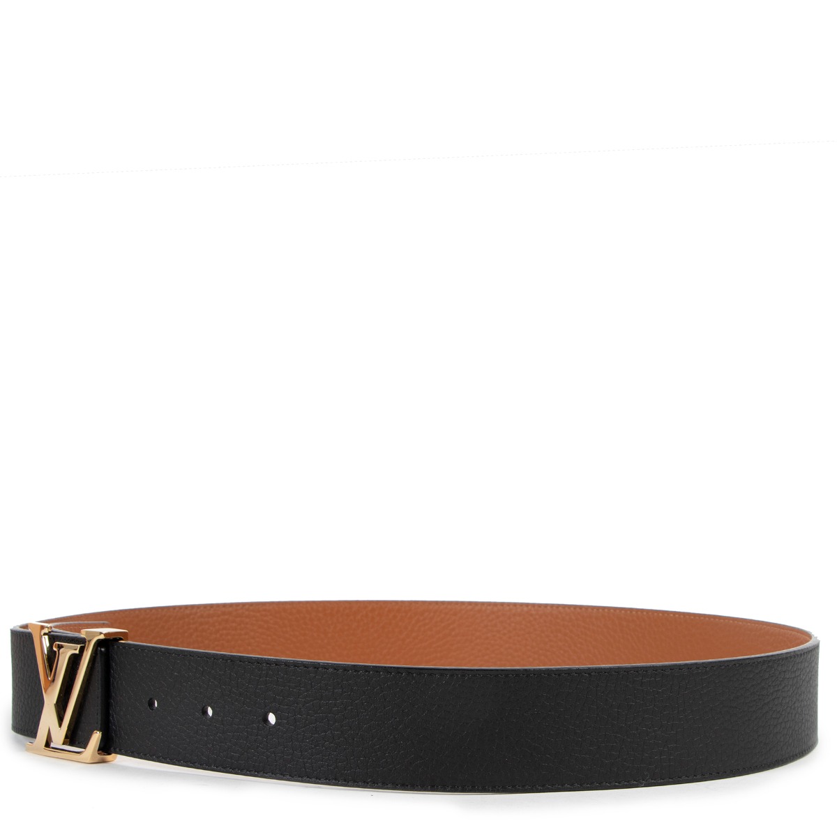 Cloth belt Louis Vuitton Black size 90 cm in Cloth - 32681099