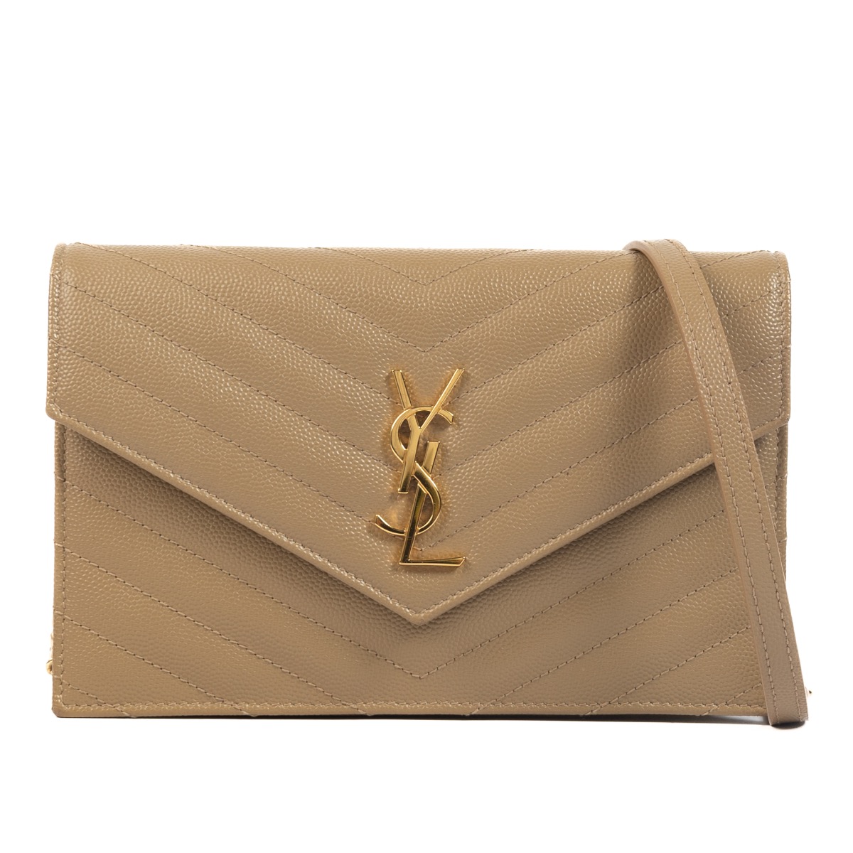 Yves Saint Laurent, Bags, Ysl New Gold Chain Wallet Purse