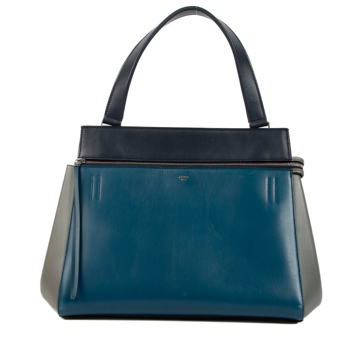 Celine Multicolor Leather Medium Edge Bag Labellov Buy and