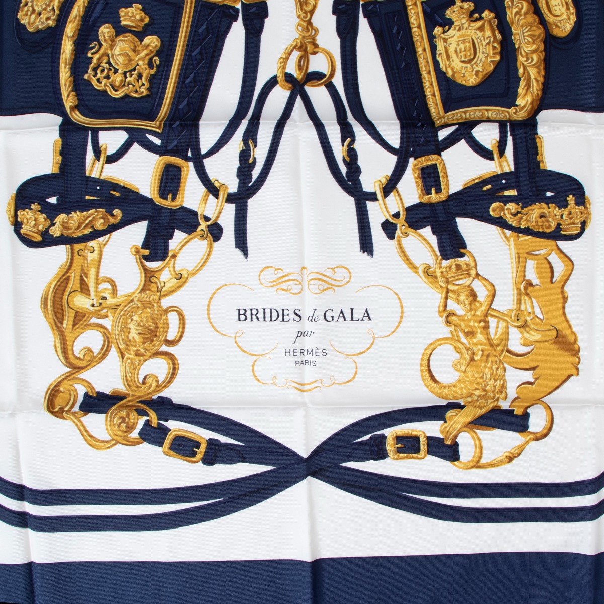 Hermes brides de gala scarf top