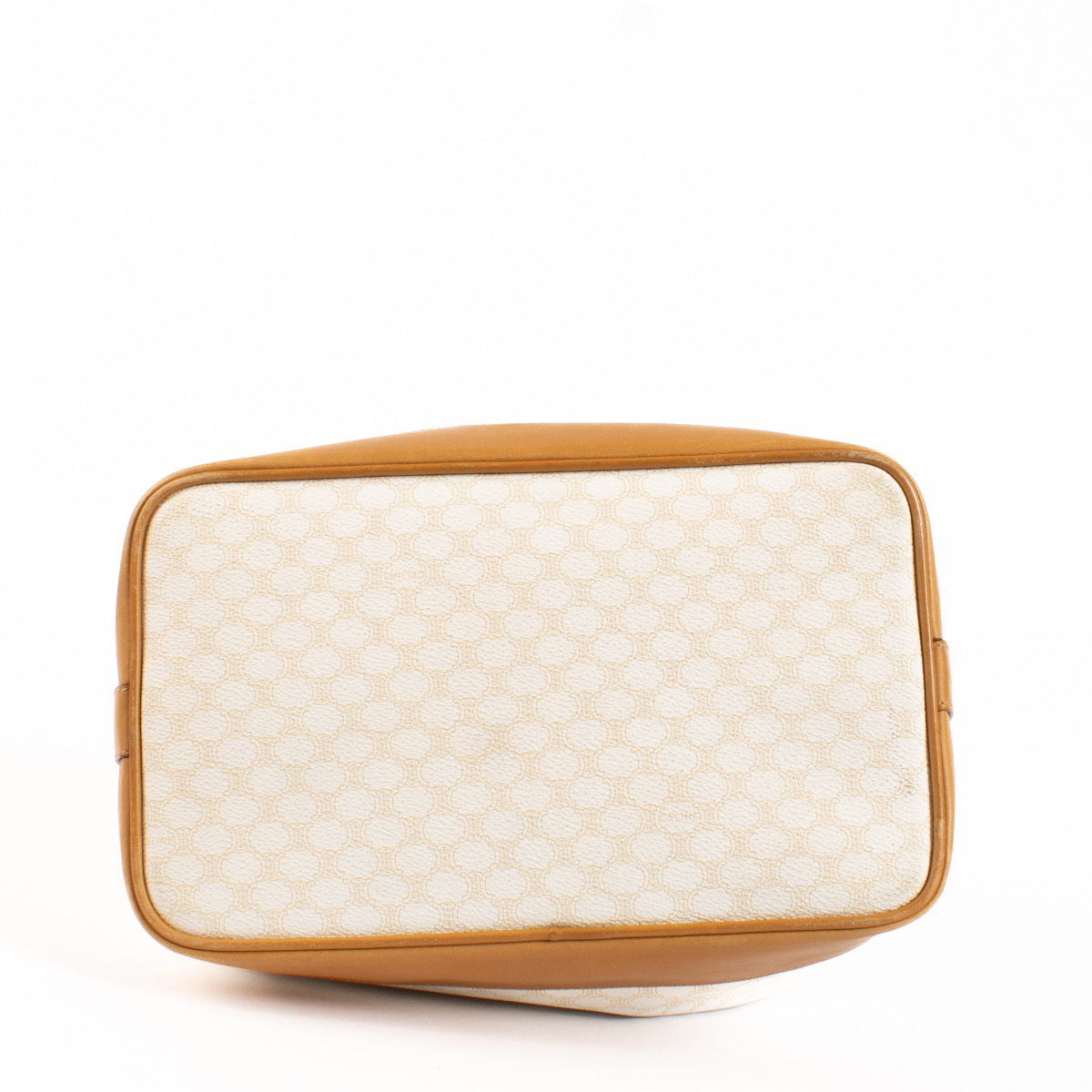 【CELINE】Vintage celine white macadam triomphe★ショルダー Vintage celine white macadam triomphe shoulder bag
