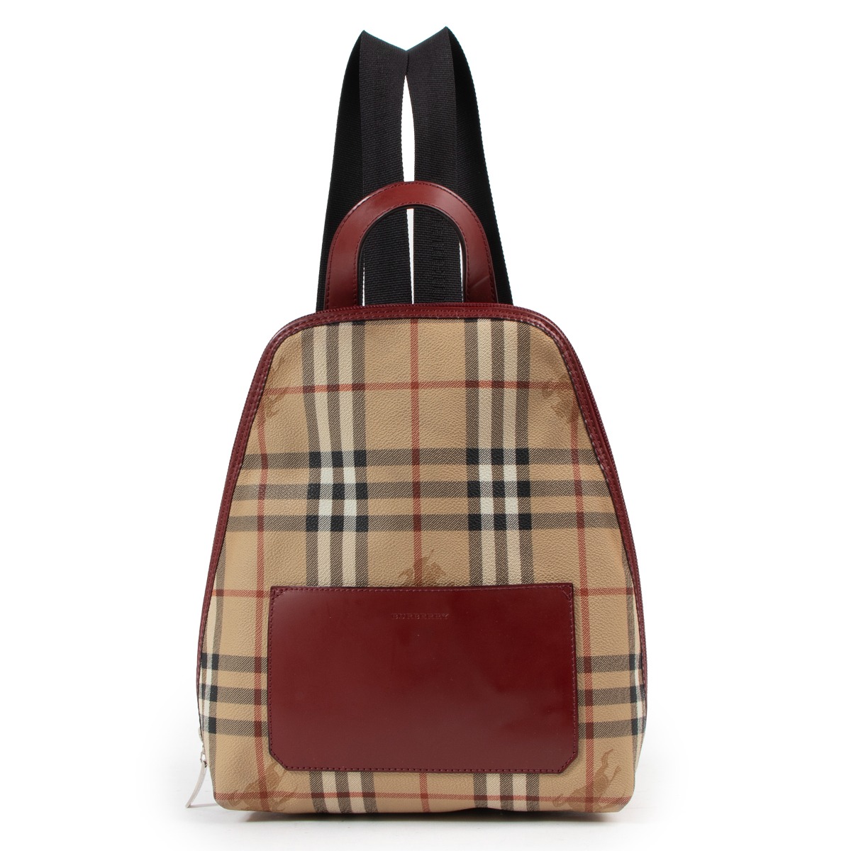 Burberry London Nova Check Canvas Backpack Labellov Buy and