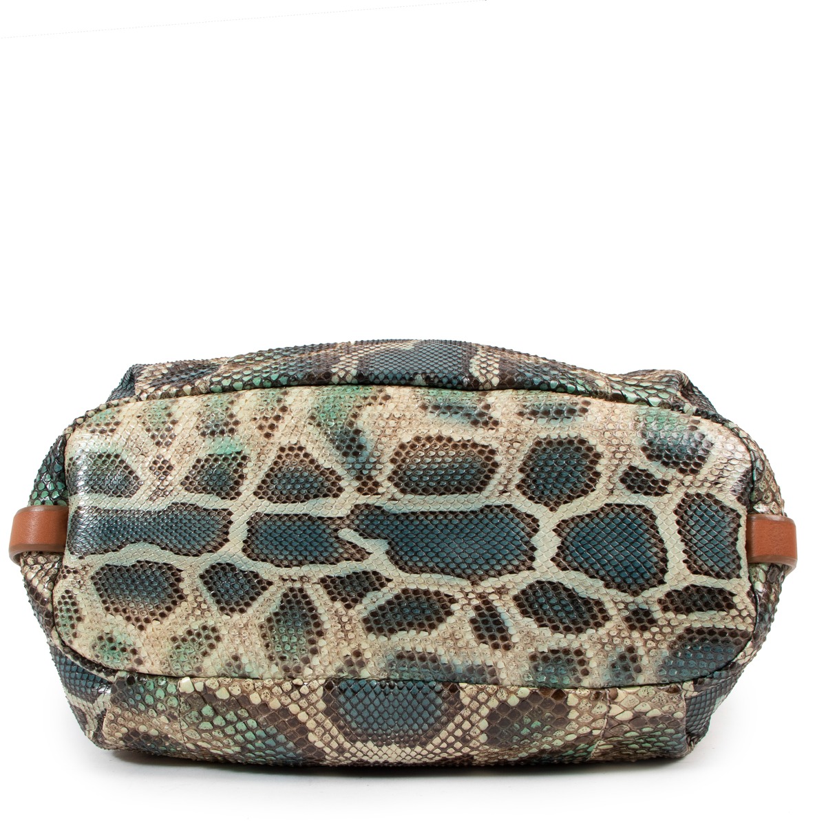 Prada Pitone Azzurro Python Hobo Bag ○ Labellov ○ Buy and