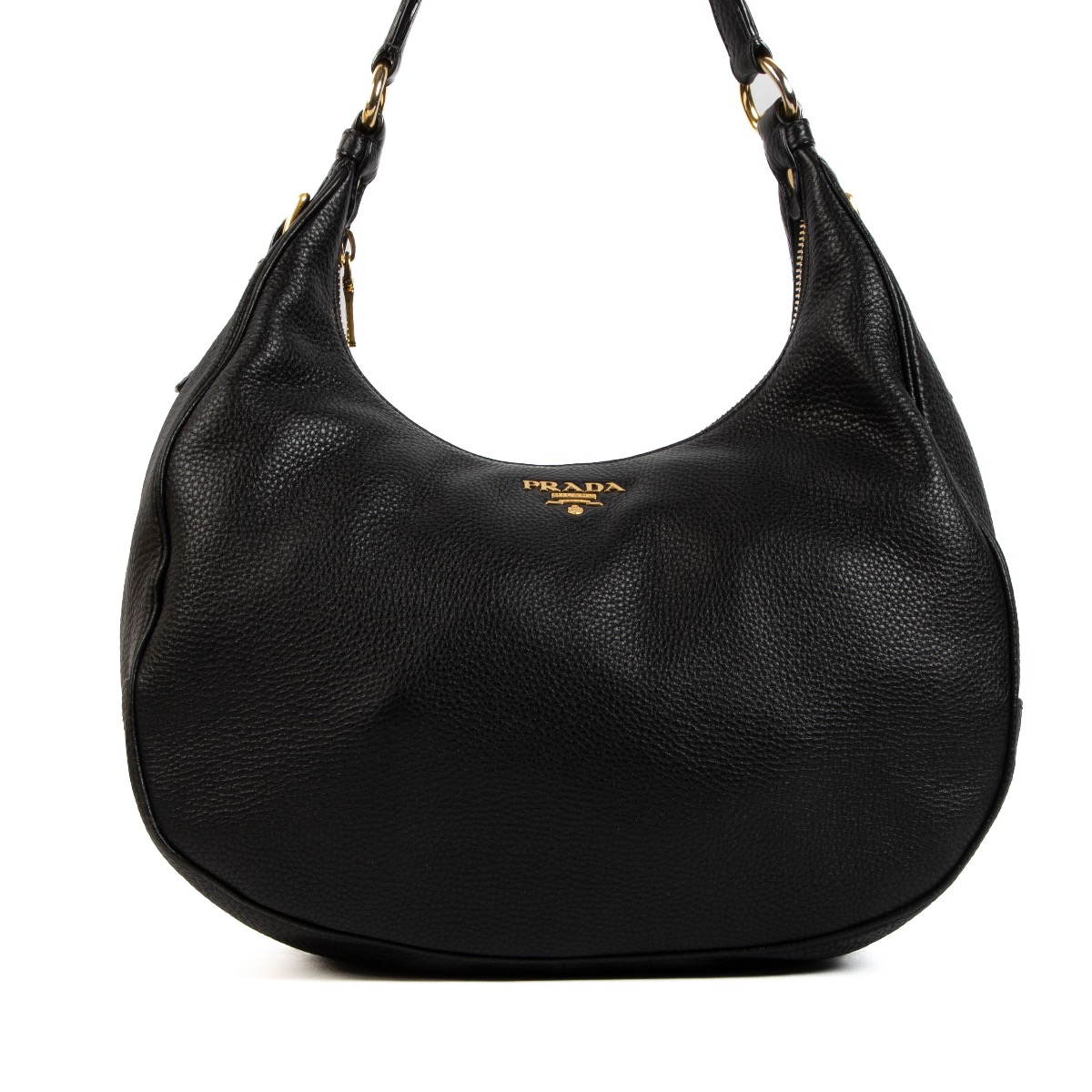 Prada Vintage Leather Hobo Bag – darina`s garms