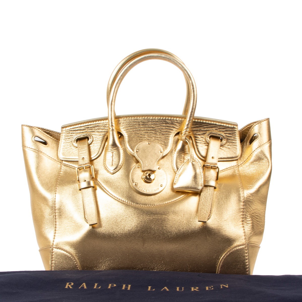 Ralph lauren best sale gold bag