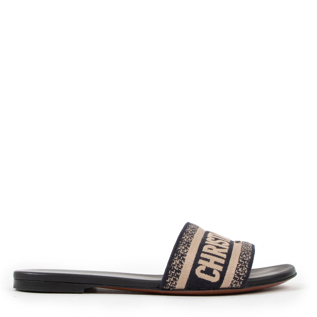 Dior top embroidered sandals